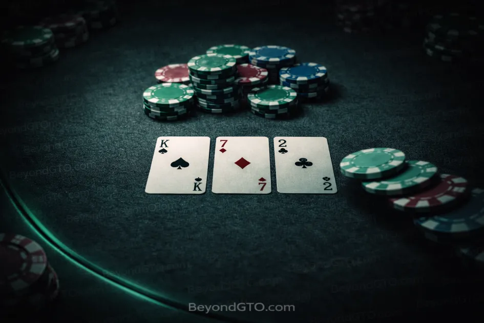 C-Betting Strategy on Dry Boards: Size and Frequency